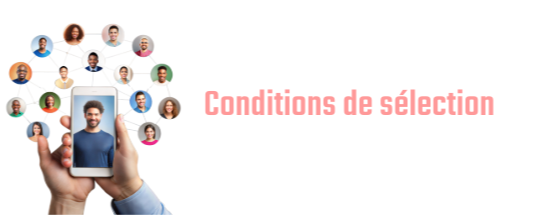 Conditions de sélection